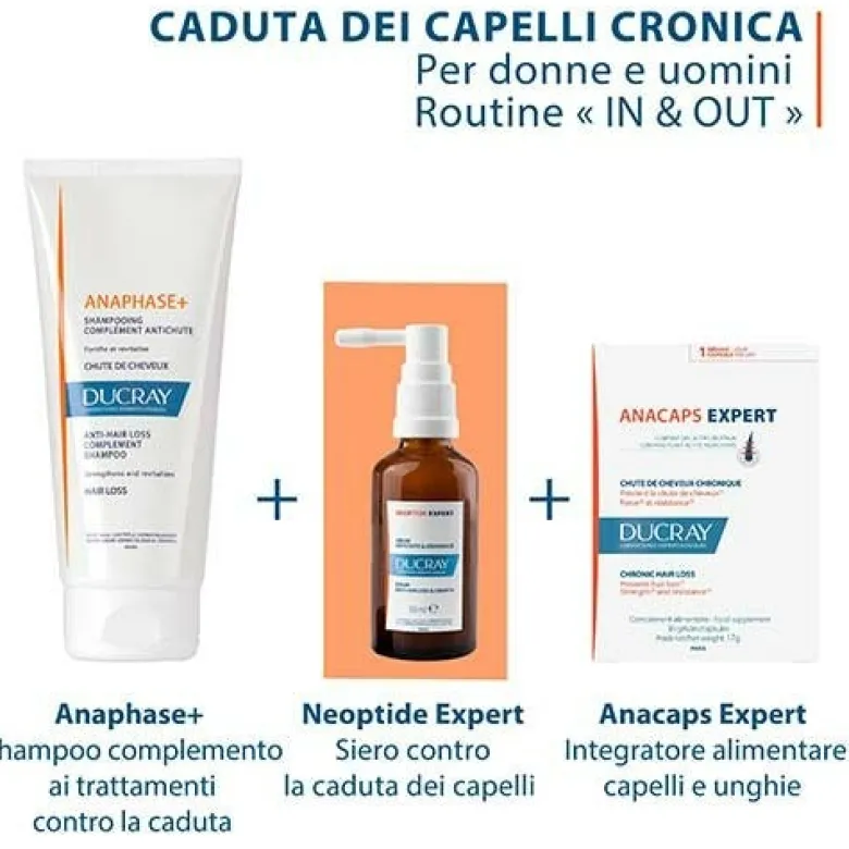 Ducray Anacaps Expert Integratore Capelli e Unghie 30 Capsule