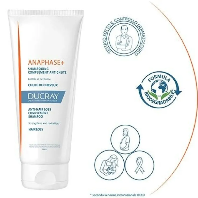 Ducray Anaphase+ Shampoo Fortificante Anticaduta 200 ml