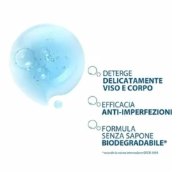 Ducray Keracnyl Gel Detergente Pelle Grassa e Acneica 400 ml