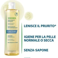 Ducray Sensinol Olio Detergente Lenitivo 400 ml