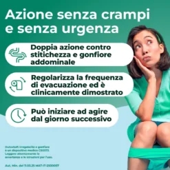 DulcoSoft Irregolarità e Gonfiore Lassativo Macrogol e Simeticone per Stitichezza e Pancia Gonfia 200g