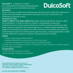 Dulcosoft Polvere per Soluzione Orale Lassativo Macrogol per Stitichezza 20 Bustine