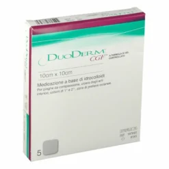 DuoDERM® CGF Medicazione Idrocolloidale 10x10cm 5 pezzi