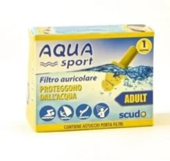 Earplug scudo aquasport ad 2 pezzi