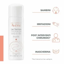 Eau Thermale Avène Acqua Termale Spray Pelle Sensibile 50 ml