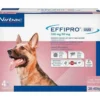 Effipro duo spot-on cani - 268 mg + 80 mg soluzione spot on per cani da 20 a 40 kg 4 pipette 2,68 ml