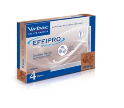 Effipro spot-on 4 pipette 4,02 ml cani da 40 a 60 kg