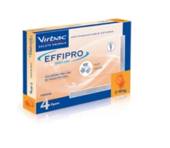 Effipro spot-on 4 pipette 0,67 ml cani da 2 a 10kg