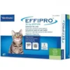 Effipro spot-on soluzione 4 pipette 0,5 ml 50 mg gatti