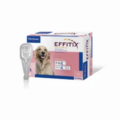 Effitix spot-on 4 pipette 4,40 ml cani da 20 a 40 kg