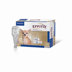 Effitix spot-on 4 pipette 0,44 ml cani da 1,5 a 4 kg