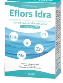 Eflors Idra Alimento destinato a fini medici speciali con Sali Minerali 10 flaconcini da 10 ml