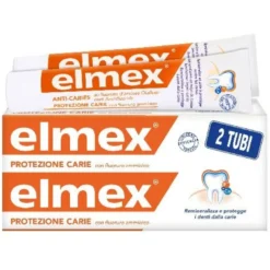 Elmex Dentifricio Protezione Carie 2x75 ml