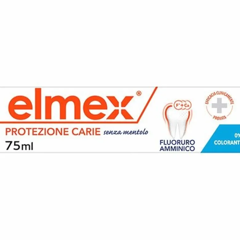 Elmex dentifricio senza mentolo 75 ml