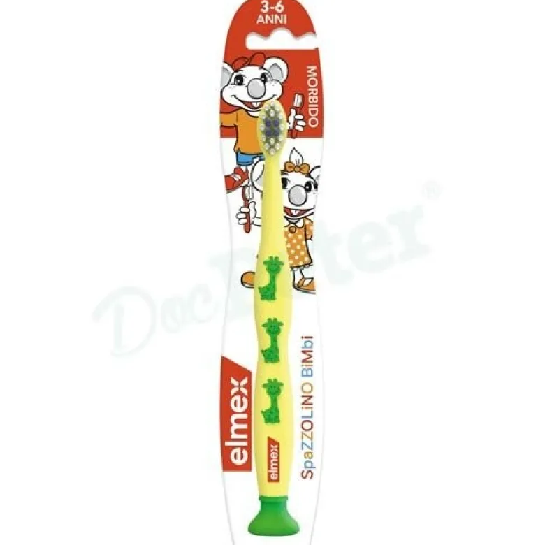 Elmex Spazzolino Bimbi 3-6 anni morbido