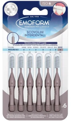 Emoform scovolini interdentali iso 6 6 pezzi