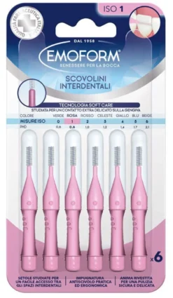 Emoform scovolini interdentali iso 1 6 pezzi
