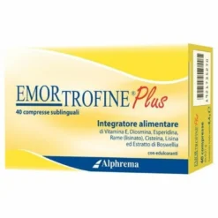 Emortrofine plus per emorroidi 40 compresse