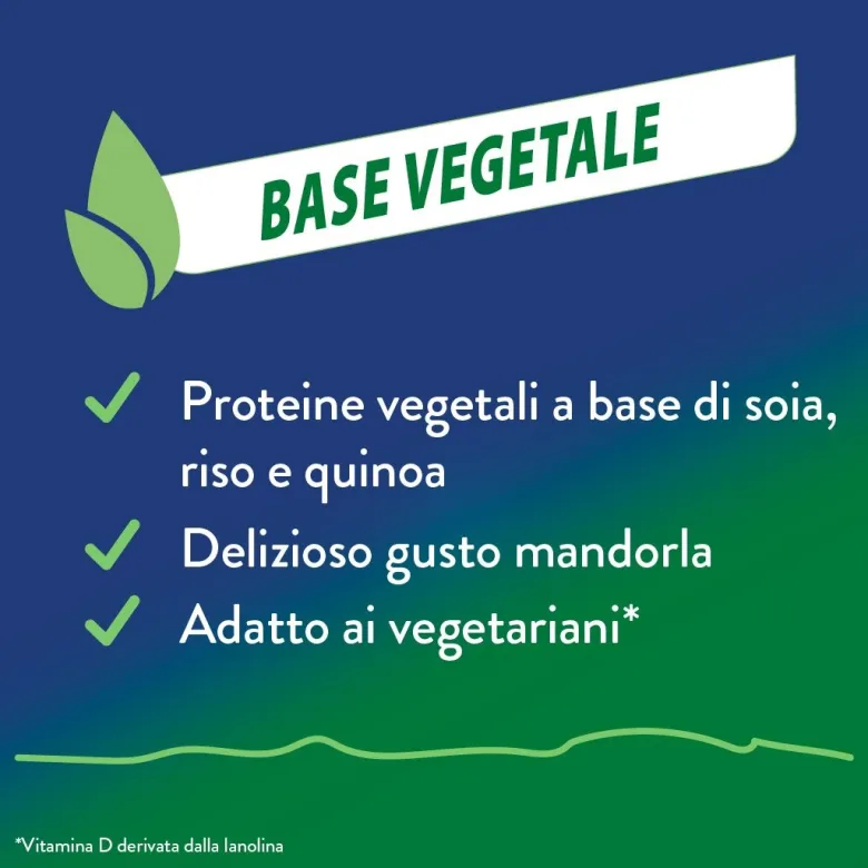 Ensure Advance Base Vegetale integratore alimentare con Proteine Vegetali gusto Mandorla 400g