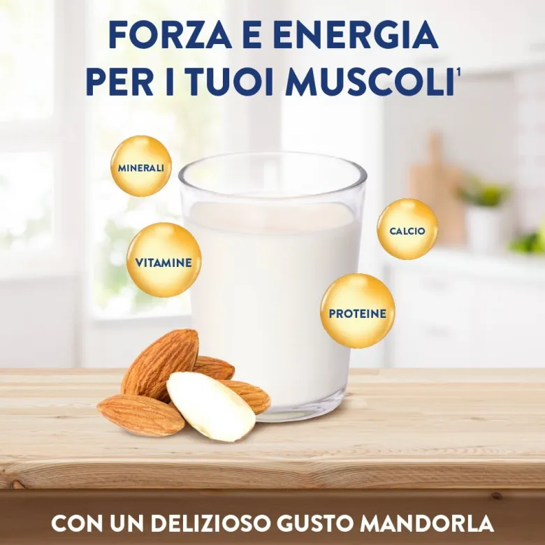 Ensure Advance Base Vegetale integratore alimentare con Proteine Vegetali gusto Mandorla 400g