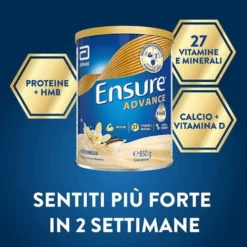 Ensure Advance Nutrivigor Integratore Proteico Vaniglia 850g