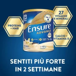 Ensure Advance Nutrivigor Integratore Proteico Vaniglia 400g