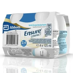 Ensure Compact Alimento Proteico Gusto Vaniglia 4 x 125 ml
