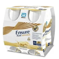 Ensure Plus Advance Integratore Iperproteico Banana 4 x 220 ml