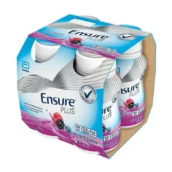 Ensure Plus Integratore Ipercalorico Frutti di Bosco 4 x 200 ml