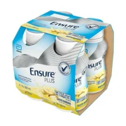 Ensure Plus Integratore Ipercalorico Gusto Banana 4 x 200 ml