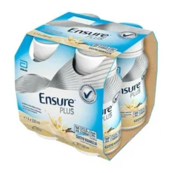 Ensure Plus Integratore Ipercalorico Gusto Vaniglia 4 x 200 ml