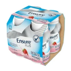 Ensure Plus Integratore Ipercalorico Gusto Fragola 4 x 200 ml
