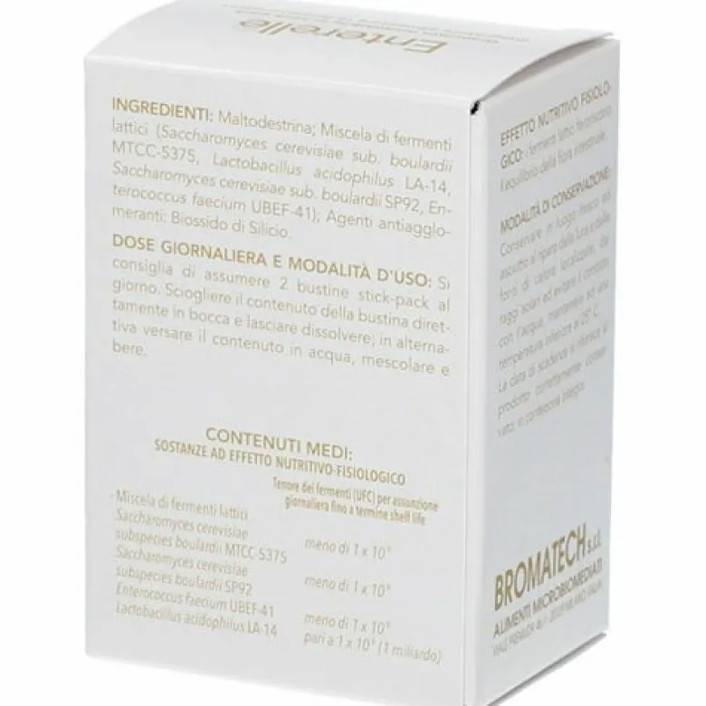 Enterelle Integratore Fermenti Lattici 24 Bustine Stickpack