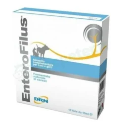 EnteroFilus Mangime Liquido Cane E Gatti 12 Fiale da 10ml
