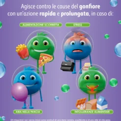 Enterogermina Gonfiore Addominale Tripla Azione 10 Bustine