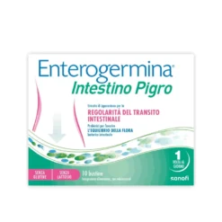 Enterogermina Intestino Pigro Fermenti Lattici Probiotici Prebiotici Integratore Regolarità Intestinale 10 Bustine