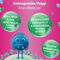 Enterogermina Viaggi Contro Diarrea del Viaggiatore 12 Bustine