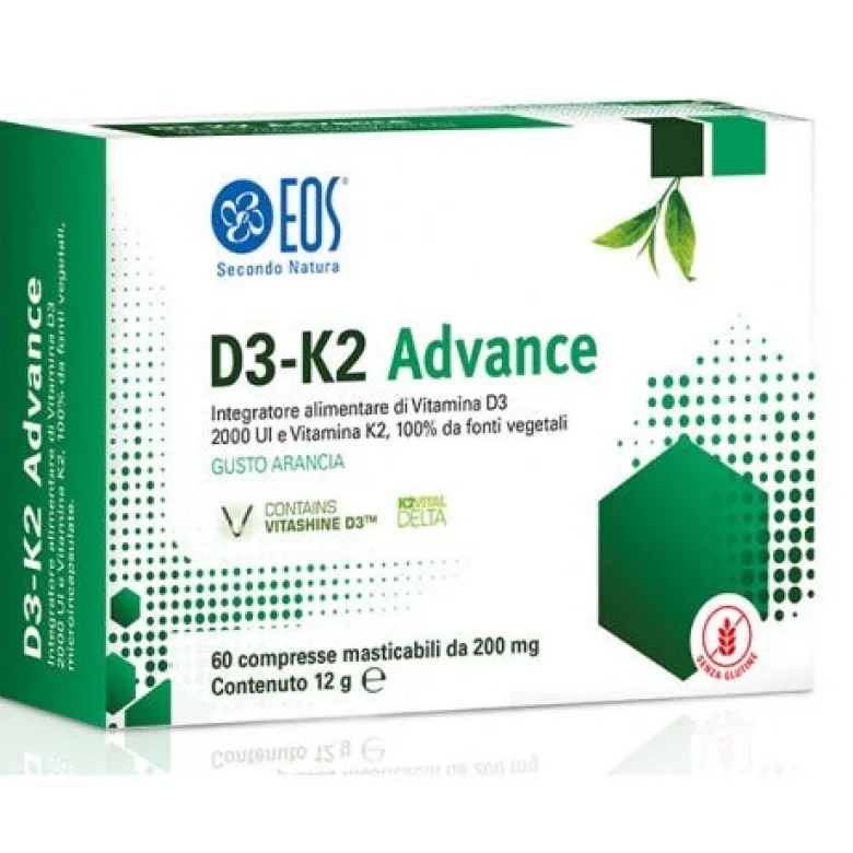 Eos d3 k2 advance 60 compresse mastic