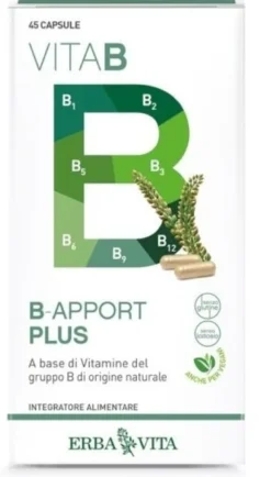 Erba Vita B Apport Plus Integratore Energetico 40 capsule