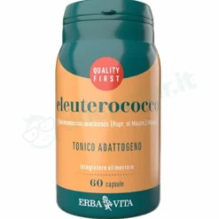Erba Vita Eleuterococco Integratore Tonico Adattogeno 60 capsule