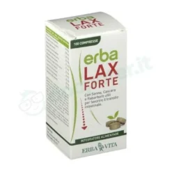 Erba Vita Erbalax Forte Integratore Intestinale 100 Compresse