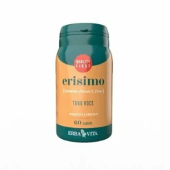 Erba Vita Erisimo Benessere Respiratorio e Vocale 60 Capsule