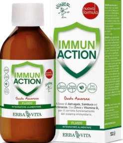 Erba Vita Immun Action Junior Integratore Per Le Difese Immunitarie 200 ml