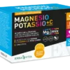 Erba Vita Magnesio e Potassio + Vitamina C Integratore Vitamine e Sali Minerali 20 Bustine