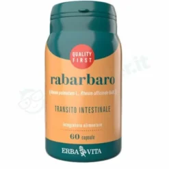Erba Vita Rabarbaro Benessere Intestinale 60 Capsule