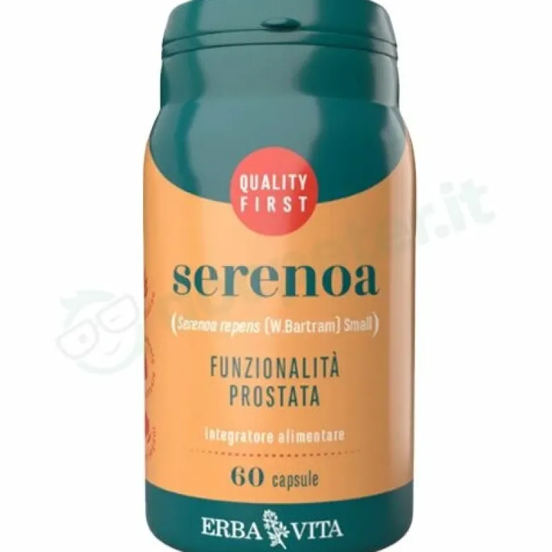 Erba Vita Serenoa Funzionalità Prostata 60 capsule
