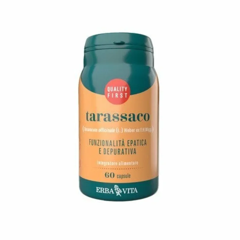 Erba Vita Tarassaco Funzionalità Depurativa 60 Capsule