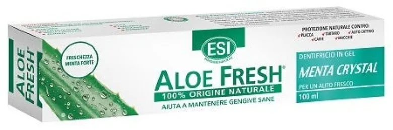 Esi Aloe Fresh Menta Crystal Dentifricio In Gel 100ml