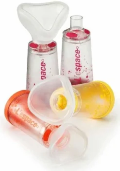 Espace camera distanziatrice per erogatori spray giallo bambini 2-6 anni