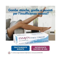 Essaven 10 mg/g + 8 mg/g Gel Escina 80 g